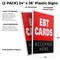 Signmission Ebt Cards, Plastic Signs Only 24 Inch x 36 Inch, Corrugated Plastic, 2PK CSB-2436-2PACK-Ebt Cards - alternate 2