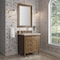 James Martin Vanities Brittany 30" Single Vanity, Saddle Brown, w/ 3 CM Siberian Silestone Top 650-V30-SBR-3SFR - alternate 3