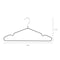 Simplify 12 Pack Metal Hangers in Black 23271-BLACK - alternate 3