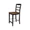 Whitewood Industries Solid Wood Madrid Counter Height Dining Stool - 24 Seat Height S45-402 - alternate 3