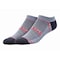 Railroad Sock Mens No Show Socks, Merino Wool/Nylon/Spandex, Black/Red, 6-12 M, 2 PK OD211NSR - alternate 3