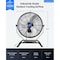 Iliving Floor Fan W/ Adjustable Tilt Head, Wall Mount, 20 in Blade Dia, 120V ILG8E20-15 - alternate 5