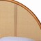 Baxton Studio Wrenley Japandi Oak Brown Wood Queen Bed with Antique Rattan 257-14097-ZORO - alternate 5