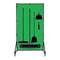 5S Supplies Housekeeping Shadow Board Broom Station V11, Green, Kit, No Text HSB-V11-GREEN-KIT-NO TEXT - alternate 1