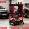 Wrightmaster 22.2 in. Tool Cart with 9 Storage Holes, 2 Side Shelves, 6 Removable Partitions, 2 Casters w/Brake ZOR-P412713 - alternate 2