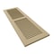 Ekena Millwork True Fit PVC, Two Equal Louver Shutters, Natural Twine, 18W x 32H, PR TFP101LVF18X032NT - alternate 7