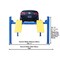Atlas Automotive Equipment 414A 14,000 Lb 4-Post Alignment Lift W/ Turntables ATTD-414A - alternate 6