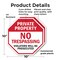 Signmission Private Property No Trespassing Vio, 10 inch X 10 inch, Plastic Sign, 2PK OC-P-2PACK-10-167 - alternate 3