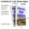Signmission Chicken Fried Steak Sandwich, Plastic Signs Only 24 Inch x 36 Inch, Corrugated Plastic, 2PK CSB-2436-2PACK-ChickenFriedSteakSandwich - alternate 2