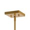 Jonathan Y Girard 9.25" 1-Light Farmhouse Industrial Iron LED Pendant, Black/Brass Gold JYL6509A - alternate 7