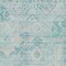 Homeroots 5' X 8' Teal Blue And Pink Floral Medallion Washable Indoor Outdoor Area Rug 616635 - alternate 4