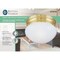 Boston Harbor Single Light Round Ceiling Fixture, 120 V, 60 W, 1-Lamp, A19 or CFL Lamp F13BB01-68543L - alternate 2