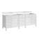 James Martin Vanities 84'' Double Vanity, Bright White w/ 3 CM White Zeus Quartz Top 655-V84-BW-3WZ - alternate 7