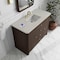 James Martin Vanities Gracyn 48" Single Vanity, Sable, w/ 3 CM Siberian Silestone Top w/FreePower Wireless Charger D125-V48-SBL-FSFR - alternate 4