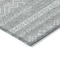 Homeroots 8' X 10' Gray And Silver Southwestern Washable Indoor Outdoor Area Rug 587539 - alternate 6