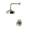 Kingston Brass Single-Handle Pressure Balanced Shower Faucet, Brushed Nickel KB6338CMLSO - alternate 1