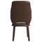 Leisuremod Vivara Collection Modern Dining Chair in Dark Brown VC23DBR - alternate 4