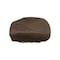 Uni Pro Seat Cushion, Fits 731 or Grammer 73X Seat, Brown Fabric 8371 - alternate 4