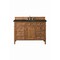 James Martin Vanities Brittany 48" Single Vanity, Saddle Brown, w/ 3 CM Phantome Eclos Top 650-V48-SBR-3PHT - alternate 1