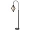Homeroots 67" Black Traditional Shaped Floor Lamp 526278 - alternate 1