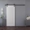 Sartodoors Barn Door 36x84 inches White Solid Core Modern Interior ROYAL9888BD-B-EMAL-3684 - alternate 1