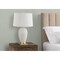 Homeroots 26" Gold and White Ceramic Urn Table Lamp With Cream Empire Shade 545799 - alternate 3