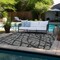 Homeroots 10' X 14' Gray and Black Abstract Washable Non Skid Indoor Outdoor Area Rug 559279 - alternate 5