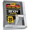 Core Tarps Tarp, 20 ft x 24 ft, 30 Mil, Gray, Polyethylene, UV Resistant CT-202-20X24 - alternate 1