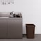 Regal Altair 19 Gallon Square Brown Plastic Trash Can, Space-Saving Design ZR-TC-100-SQ19BR - alternate 4