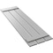 Ekena Millwork True Fit PVC Three Board Spaced Board-n-Batten Shutters, Hailstorm Gray, 17 1/8W x 28H, PR TFP101SBF17X028ST - alternate 8