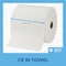 Georgia-Pacific Pacific Blue Ultra Hardwound Paper Towels, 1 Ply, Continuous Roll Sheets, 1150 ft, White, 3 PK 26491 - alternate 5