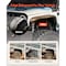 Vevor Fender Flare Front and Rear Jeep Fender Flares Fit 2007-2018 JK/JKU 2/4-Door FDJK0703A - alternate 2