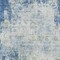 Homeroots 10' X 14' Denim Blue And Ivory Abstract Washable Indoor Outdoor Area Rug 612321 - alternate 2