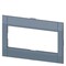 Siemens cover frame for door cutout 104.6 x 45.65 mm WxH accessory for: circuit 3VA9253-0SB10 - alternate 1