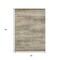 Homeroots 3' X 5' Taupe And Beige Abstract Washable Indoor Outdoor Area Rug 631119 - alternate 4