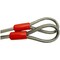 Doublelock FOX  Jr, Security Cable 3.9 ft. x 10mm Braided Steel with Vinyl Coating 220-400A - alternate 2