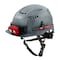 Milwaukee Tool BOLT Gray Front Brim Vented Helmet with BOLT - Class C 48-73-1336 - alternate 4