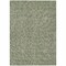 Homeroots 5' X 8' Sage Gray And Ivory Polka Dot Washable Indoor Outdoor Area Rug 599077 - alternate 2