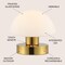 Jonathan Y Zoe 5.75" Modern Minimalist Iron Rechargeable Integrated Portable LED Table Lamp, Brass Gold/White JYL7113C - alternate 7