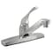 Boston Harbor Kitchen Faucet, 1.8 gpm, 2-Faucet Hole, Plastic, Chrome Plated, Deck Mounting, Lever Handle PF8101A - alternate 1