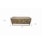 Homeroots 52in Wood Brown Solid Wood Cabinet Enclosed Storage Distressed TV Stand 489502 - alternate 4