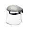 Sellstrom Ratchet Face Shield Assembly, Clear Visor, 8" Height, Ratchet Suspension, Uncoated Lens, Grey S30110 - alternate 1