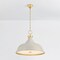 Hudson Valley Lighting Painted No. 1 Pendant in Aged Brass/Off-White by Mark D. Sikes MDS300L-AGB/OW - alternate 6