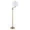 Jonathan Y Aveiro 61.5" Classic Midcentury Iron LED Floor Lamp, Brass Gold JYL3094A - alternate 5