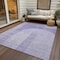 Homeroots 5' X 8' Lavender And Purple Geometric Washable Indoor Outdoor Area Rug 582723 - alternate 6