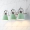 Jonathan Y Phineas 25.5" 3-Light Adjustable Farmhouse Bohemian Iron LED Vanity Light, Mint Green/Nickel JYL1116C - alternate 7