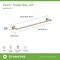 Symmons Duro 24 inch Towel Bar with Mounting Hardware 363TB-24-STN - alternate 3