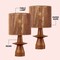 Jonathan Y Rickie 19" Bohemian Coastal Sculptural Resin w/Hand-Woven Paper Rope Drum Shade LED Table Lamp, , 2PK JYL5509A-SET2 - alternate 3