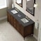 James Martin Vanities Kinnsden 72" Dbl Vanity, Sable Oak w/ 3 CM Parisien Bleu Silestone Top w/FreePower Wireless Charger D680-V72-SBK-FPBL - alternate 4