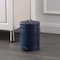 Happimess Theo Retro 8-Gallon Step Trash Can with Soft-Close Lid and FREE Mini Trash Can, Denim Blue HPM1018D - alternate 4